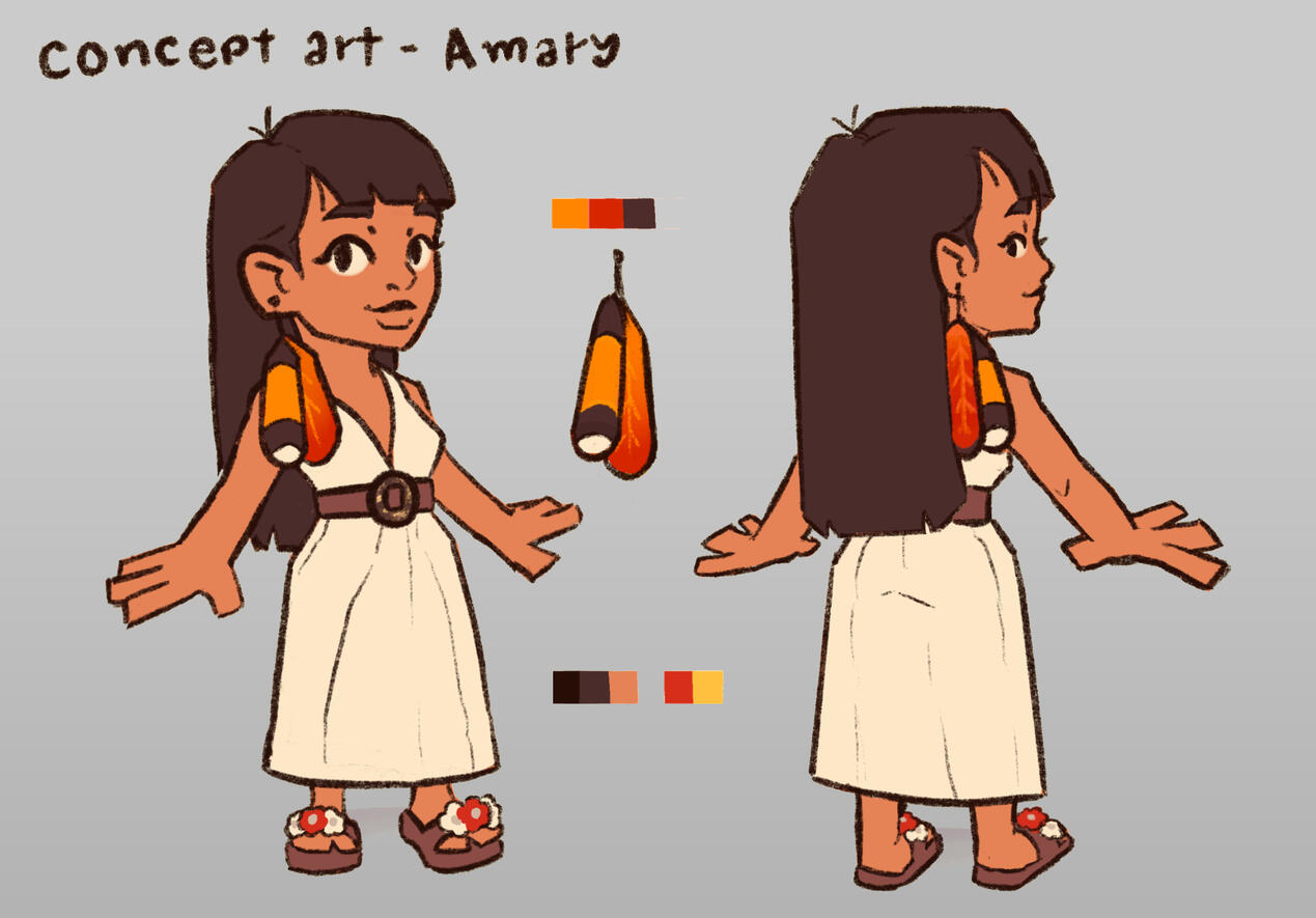 Conceito de Arte, NPC | Amary, 2024