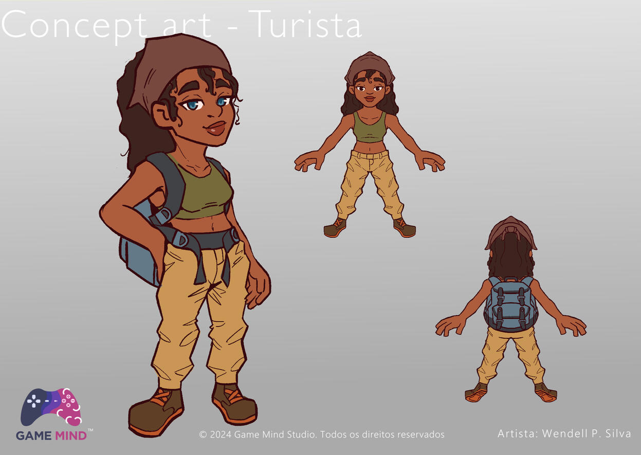 Conceito de Arte, NPC | Turista, 2024