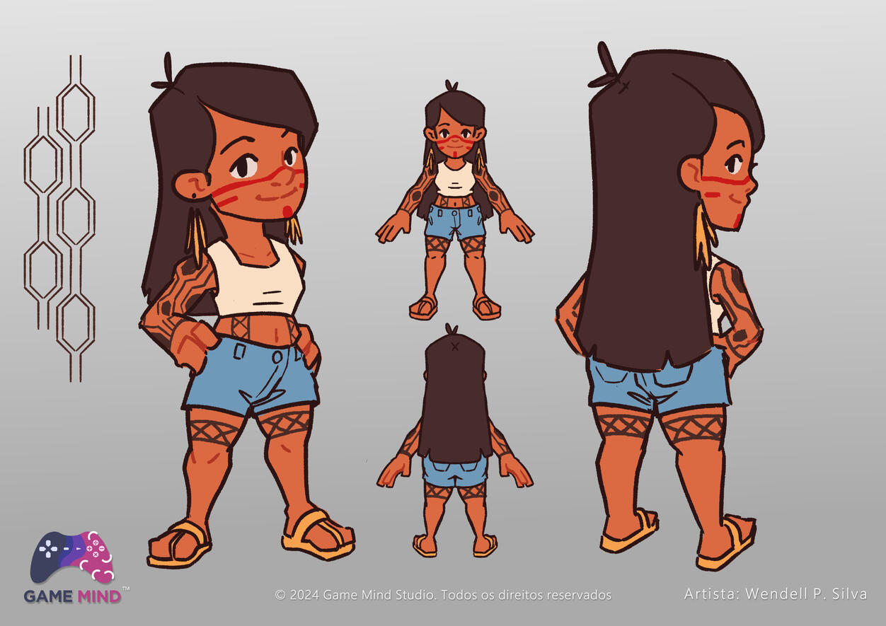 Conceito de Arte, NPC | Isis, 2024