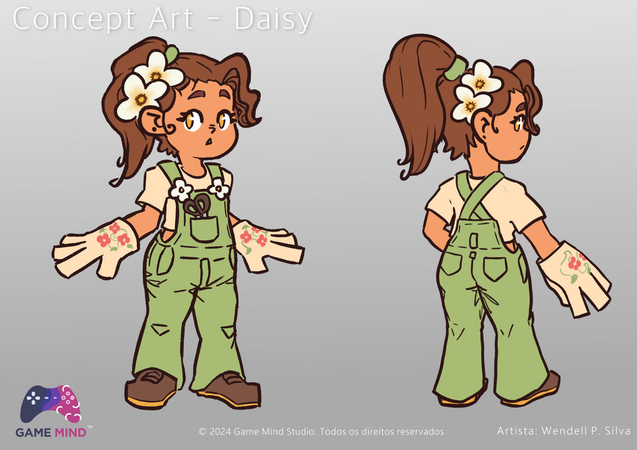 Conceito de Arte, NPC | Daisy, 2024
