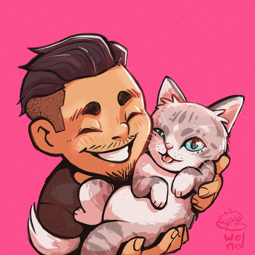 Kitty Icon Commission, 2025