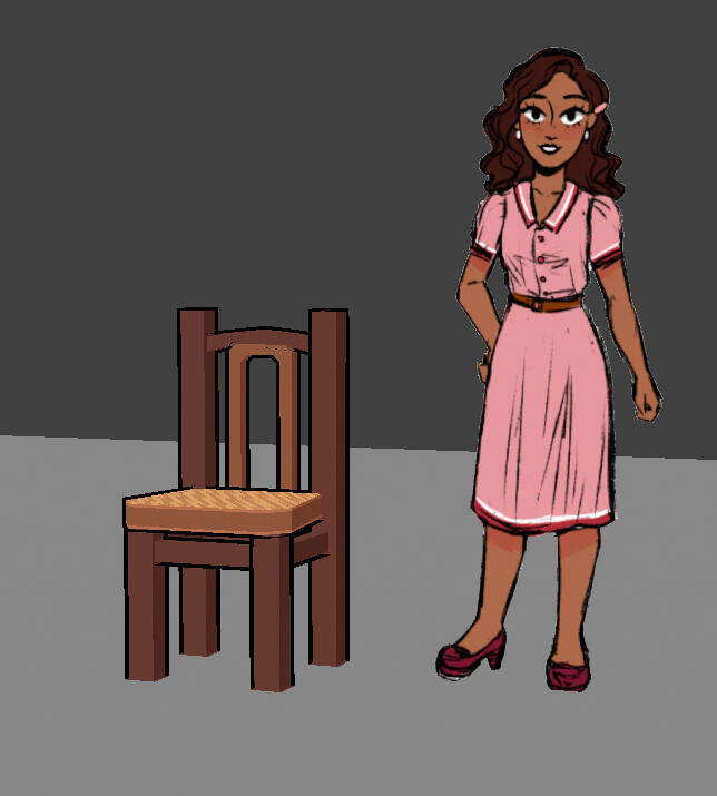 Área 50 | Cadeira para escalas, Calangames, 2020.